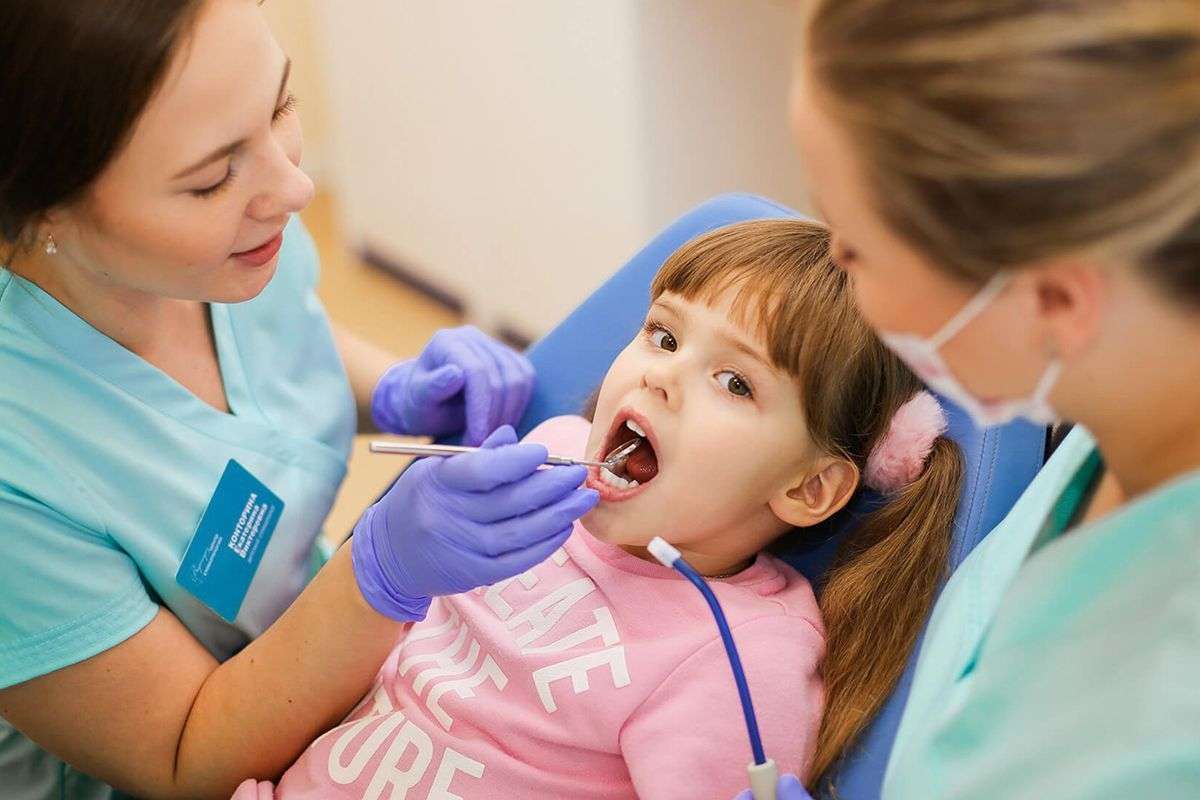 В кабинете детского стоматолога